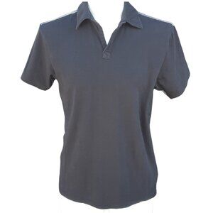 Banana Republic SZ SM Black Polo Shirt Cotton ⚡️BUY 3 for $55⚡️
